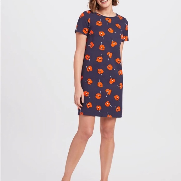 Draper James Poppy Ponte Shift Dress - Picture 5 of 5